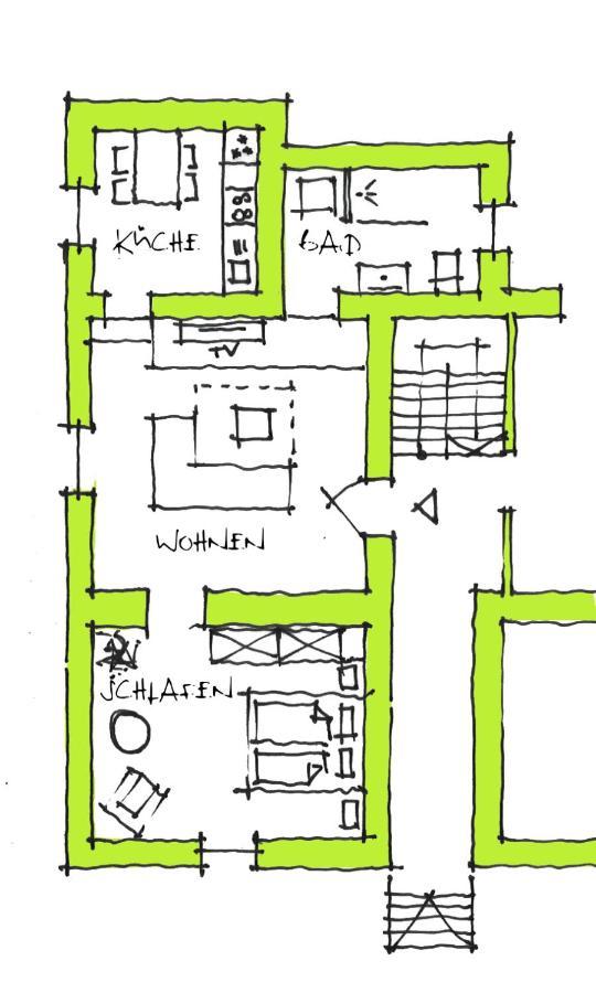 Komfort-Apart Paula Appartement Merzig Buitenkant foto